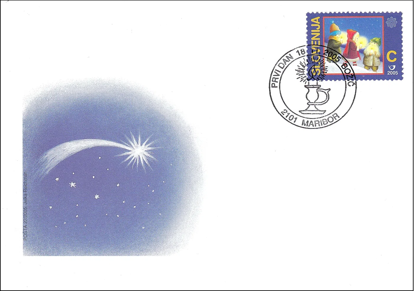 BOŽIČ - OTROCI S SVEČKAMI